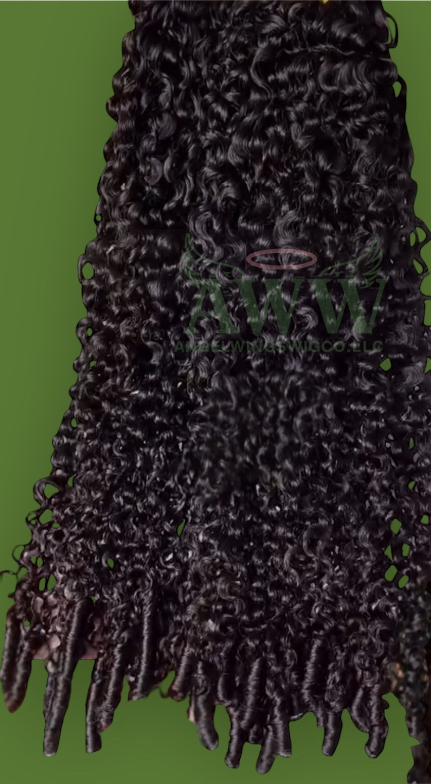Raw Burmese Spiral Curl