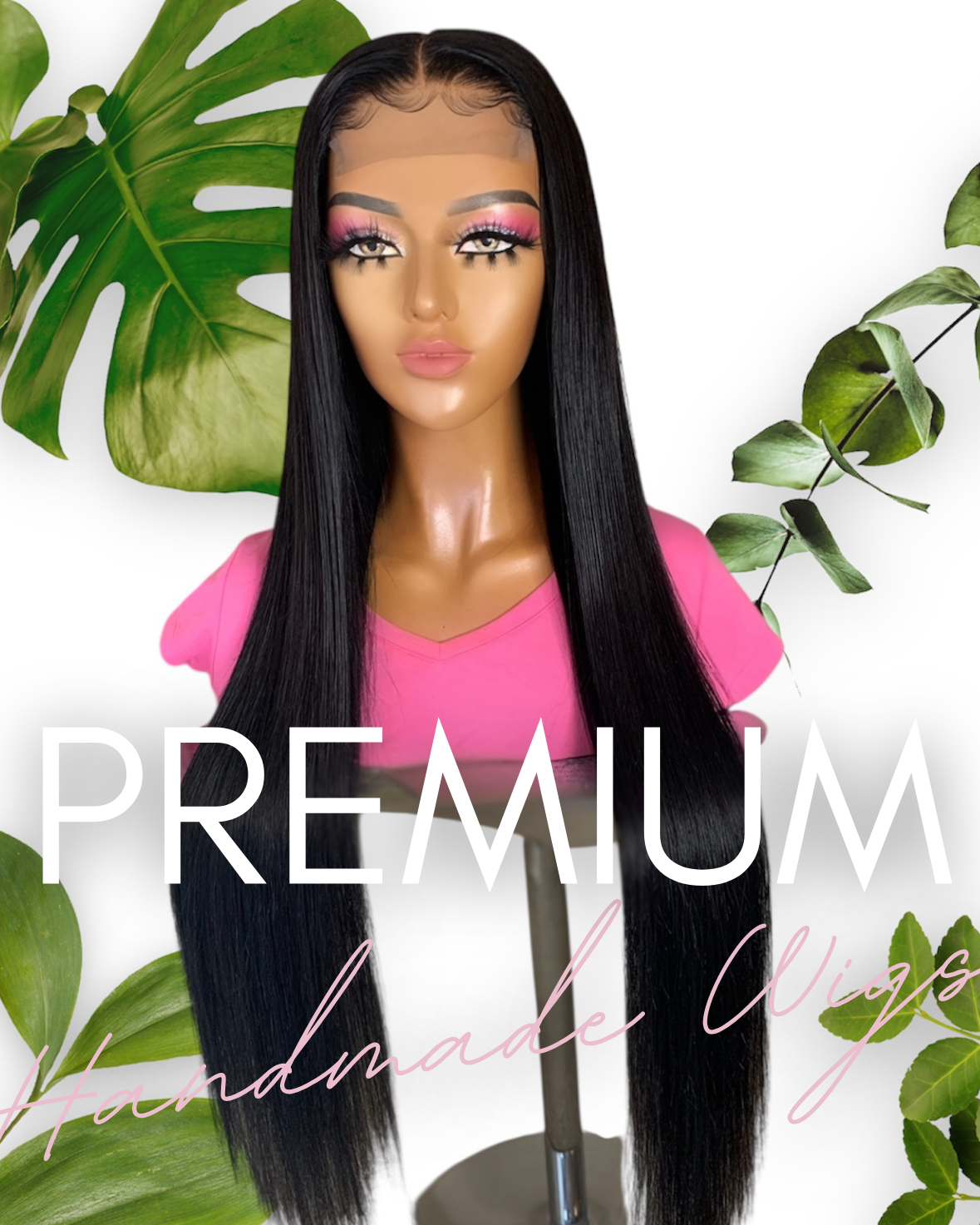 Customized Handmade Glue-less Wigs