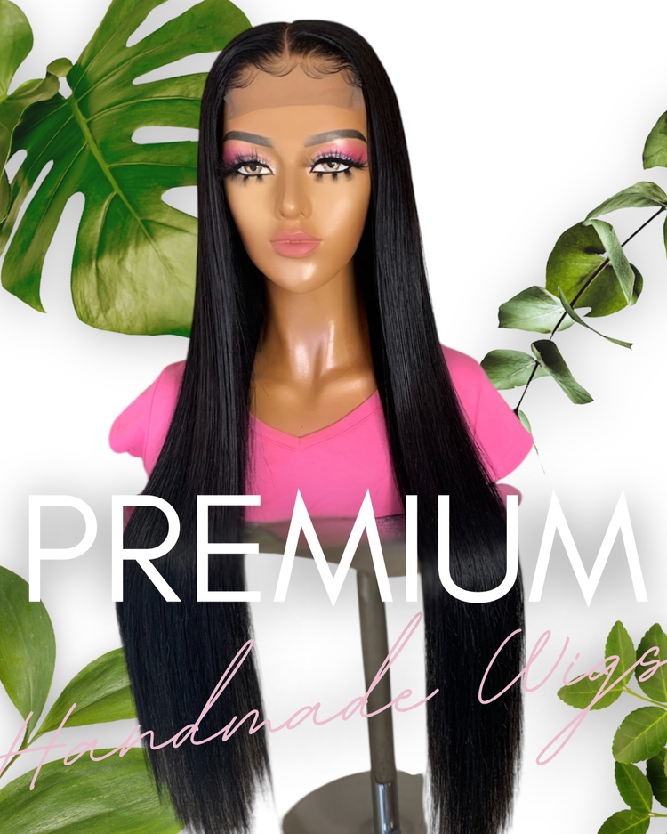 Customized Handmade Glue-less Wigs