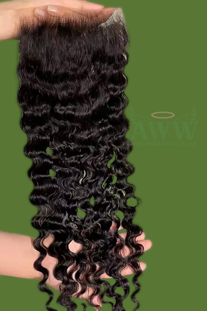 Raw HD Burmese Cute Curly Lace Closures